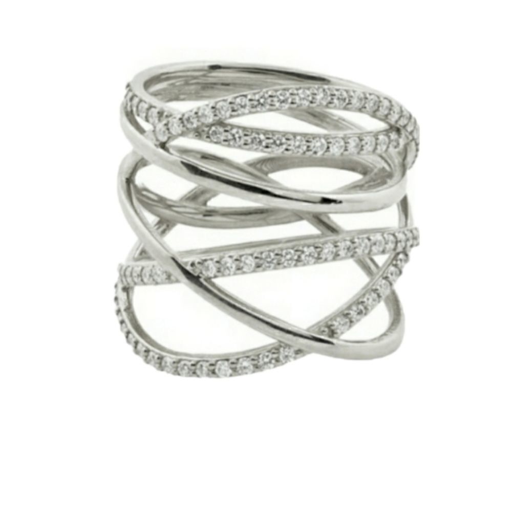 New Multi band statement ring - Picture 2 of 3